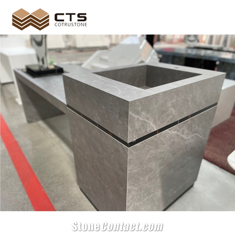 Sintered Stone Furniture Sink High Quality Dining Table