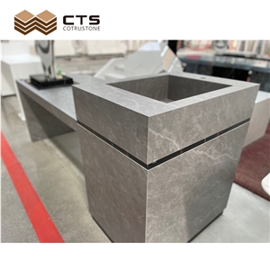 Sintered Stone Furniture Sink High Quality Dining Table