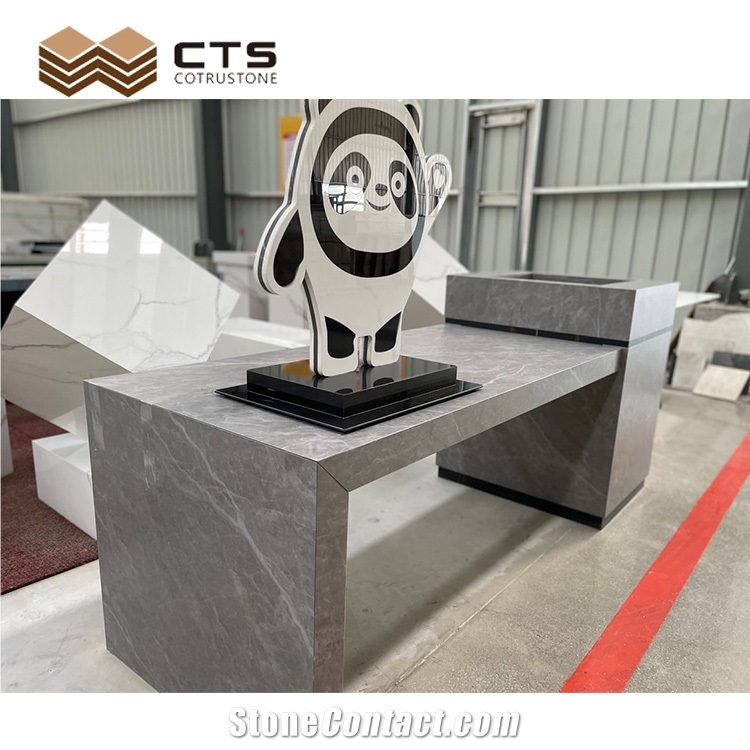 Sintered Stone Furniture Sink High Quality Dining Table