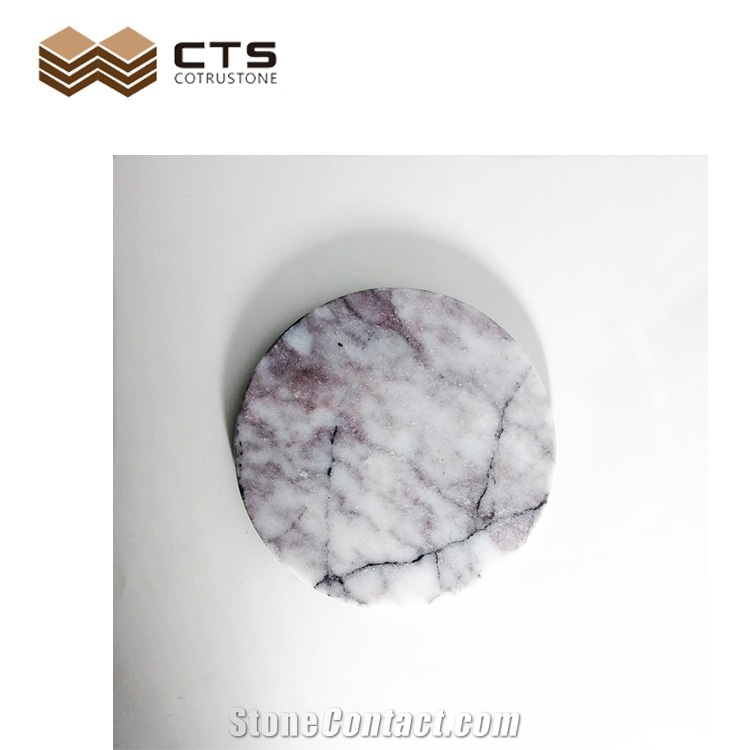 Cheap Custom Diameter Cup Coaster Marble