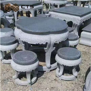 Garden Table Granite Set Wholesale Price Good Look Table Set