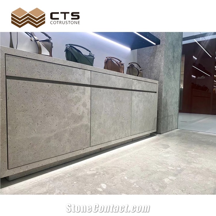 Grey Limestone France Loeville Tumble Finish Cut To Size
