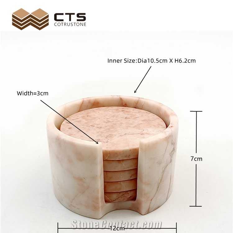 Marble Cup Mat High Quality Fancy Look Custom Size