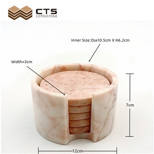 Marble Cup Mat High Quality Fancy Look Custom Size