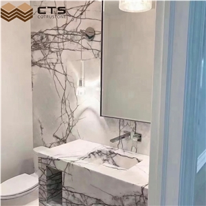 Nice Lilac White Marble Dining Table Wall Floor Marble Tile