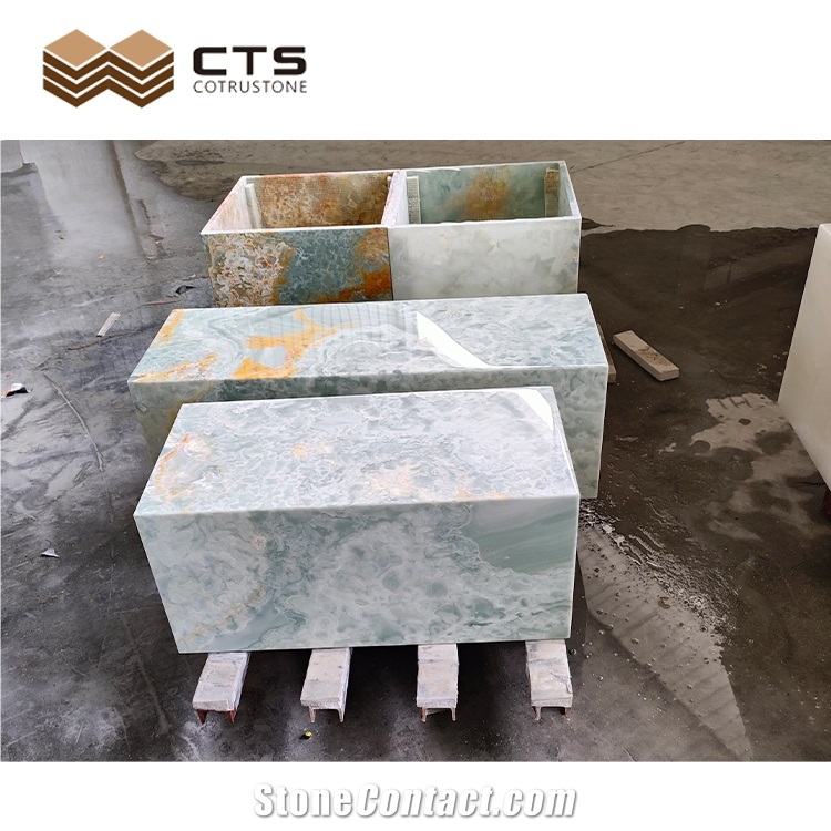 Onyx Plinth Show Table Wholesale Good Quality Indoor Decor