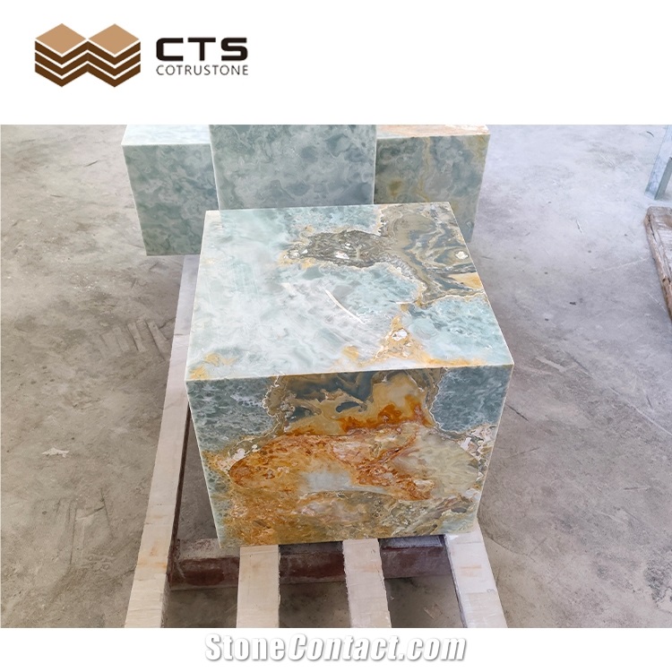 Onyx Plinth Show Table Wholesale Good Quality Indoor Decor