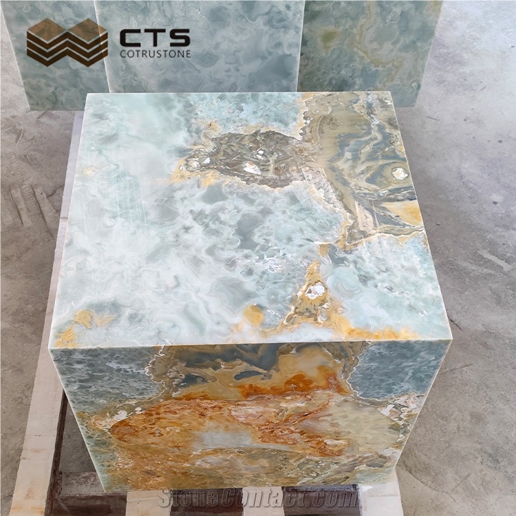 Onyx Plinth Show Table Wholesale Good Quality Indoor Decor