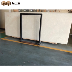 Pure White Pervious Light Onyx For Wall Waterproof Composite