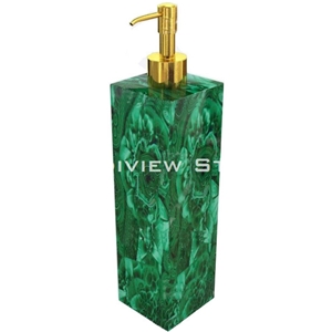 Malachite Bathroom Set, Malachite Gemstone Accessories,