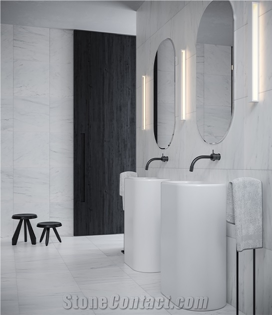 Bianco Venatino Carrara Marble Wall Tiles