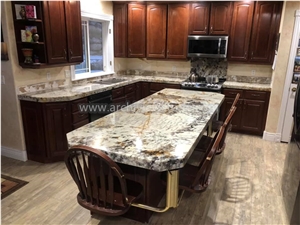 Blanc Du Blanc Granite Slab Tiles For Kitchen