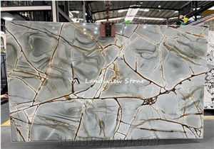 Blue Roman Quartzite Slabs For Island Benchtop