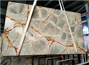 Blue Roman Quartzite Slabs For Island Benchtop