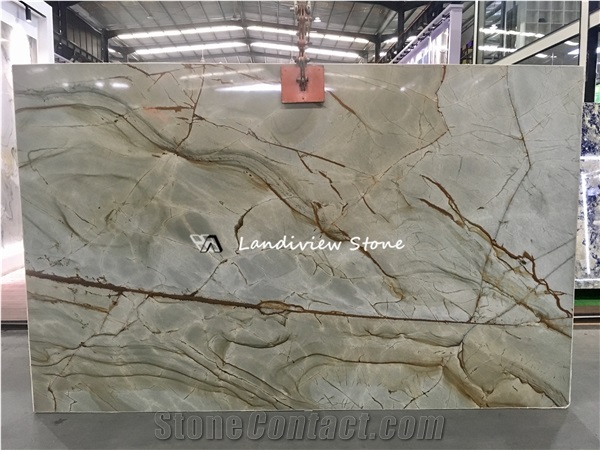 Blue Roman Quartzite Slabs For Island Benchtop