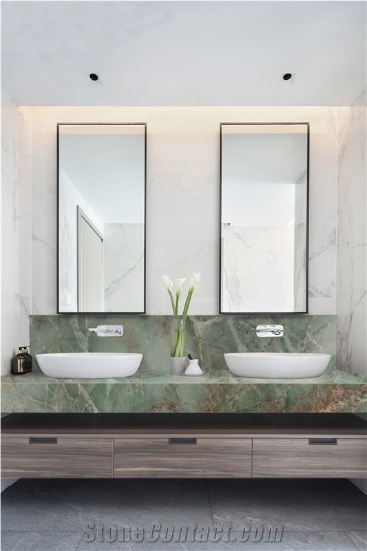 Botanic Bordeaux Green Quartzite Table Tops