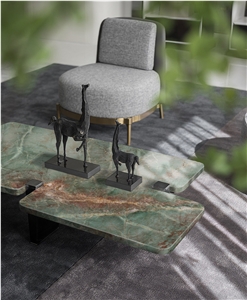 Botanic Bordeaux Green Quartzite Table Tops