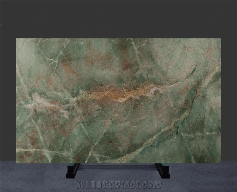 Botanic Bordeaux Green Quartzite Table Tops