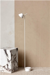 Calacatta Viola Marble Tall Plinth Coffee Side Table