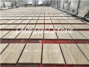 Classic Denizli Travertine Ivory White Light Beige Travertine Tiles
