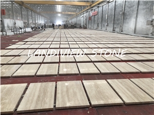 Classic Denizli Travertine Ivory White Light Beige Travertine Tiles