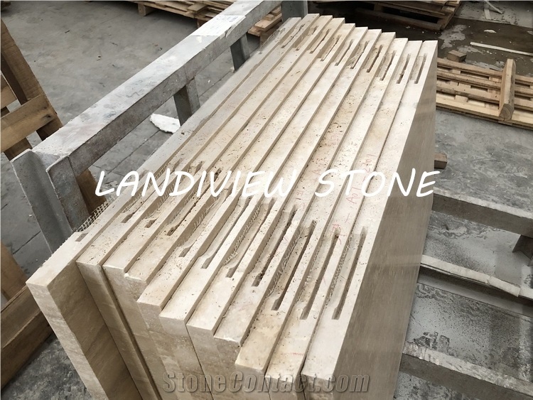 Classic Denizli Travertine Ivory White Light Beige Travertine Tiles