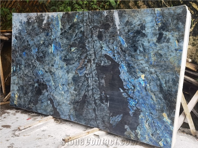 Labradorite Lemurian Blue Granite Table Top