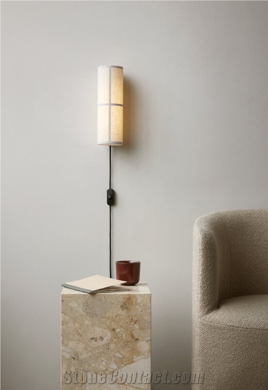 Margaret Statement Plinth Honey Onyx Side Table