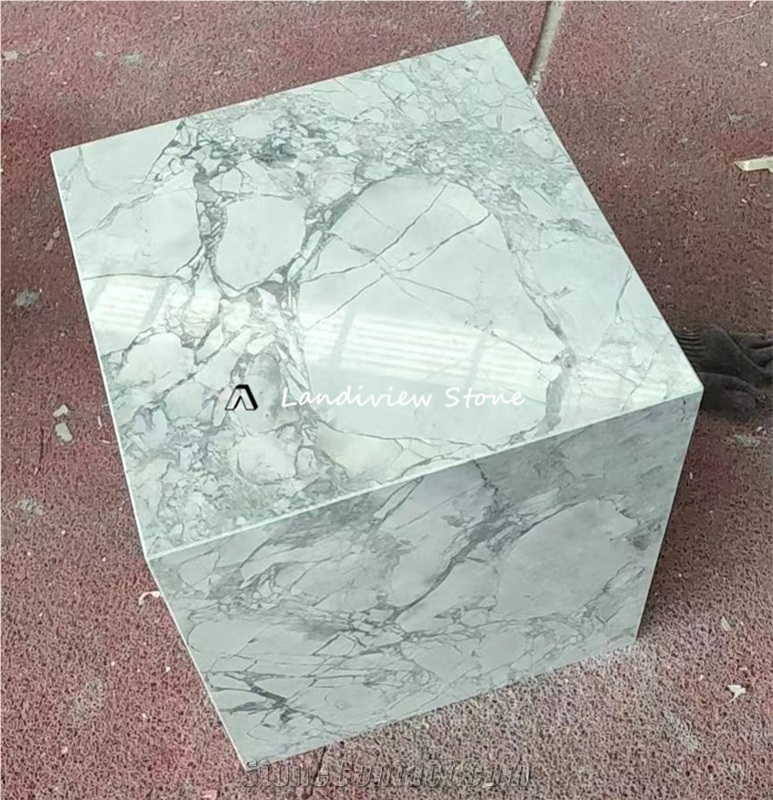 Super White Marble Side Coffee Table Home Furniture