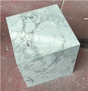 Super White Marble Side Coffee Table Home Furniture