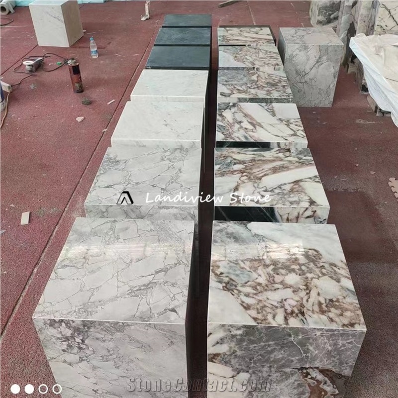 Super White Marble Side Coffee Table Home Furniture