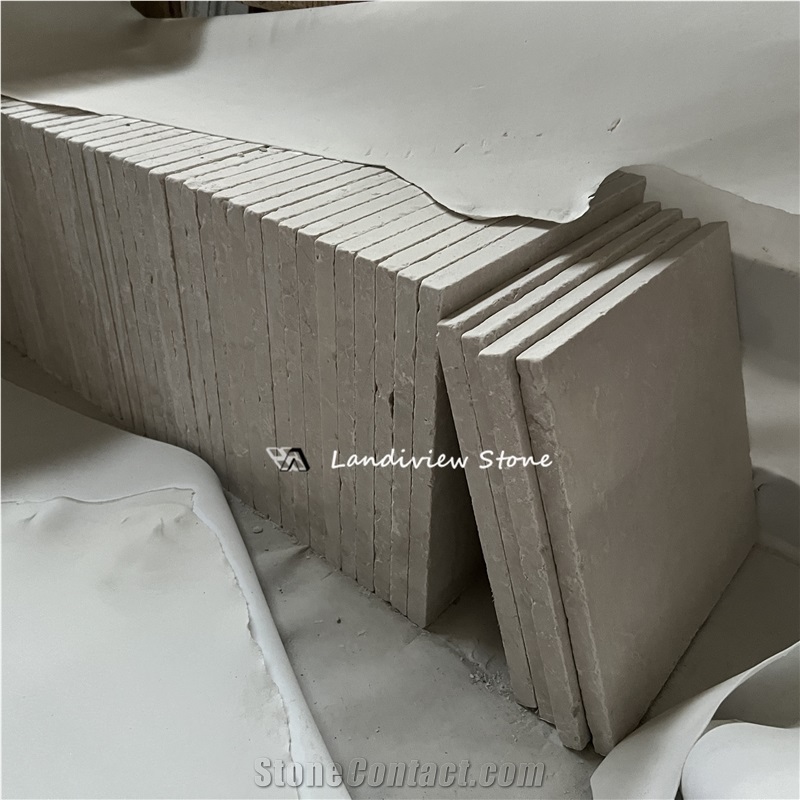 Tumbled Carrara White Marble Flooring Tiles