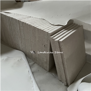 Tumbled Carrara White Marble Flooring Tiles