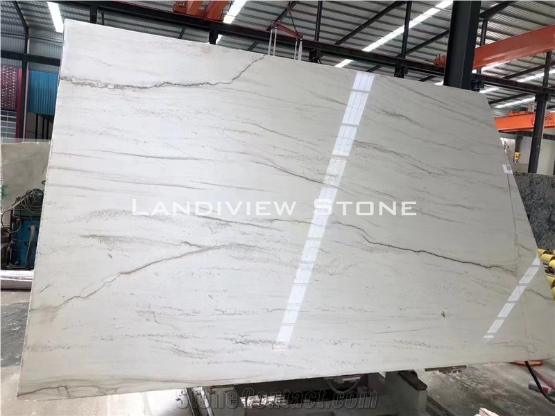 White Quartzite Mont Blanc Quartzite Slabs For Kitchen
