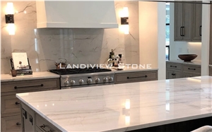 White Quartzite Mont Blanc Quartzite Slabs For Kitchen