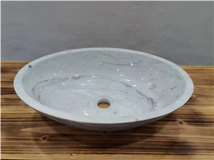 Wholesale Customized Carrara White Marble Sinks, Basins