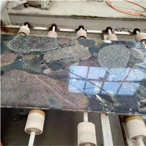 China Palladio Granite Rain Pebble Granite Colorful Stone