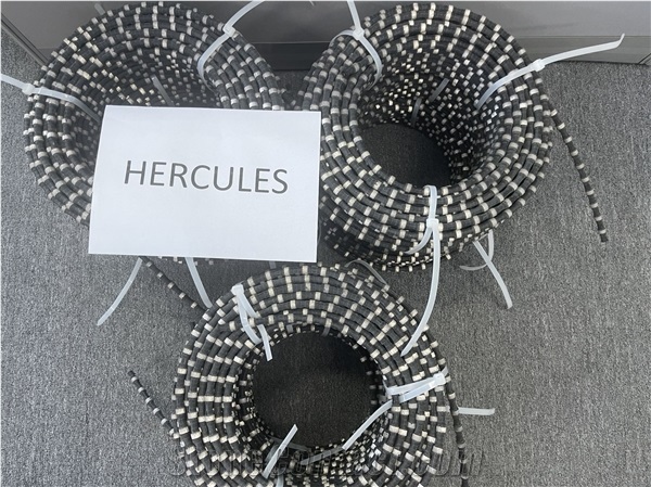 Coated Wire Diamond Wire Saw Rope For Marble Quarry Cutting