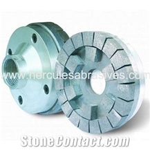Diamond Satellite Grinding Polishing Wheel For Marble