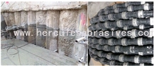 Granite Block Diamond Profiling Wire Rope For Granite Quarry