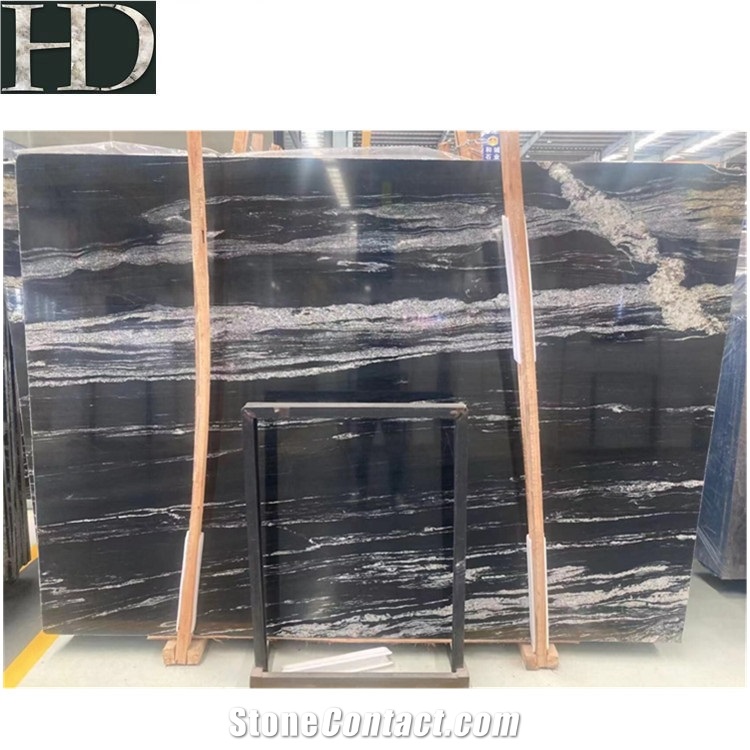 Royal Black Granite Slabs And Tiles