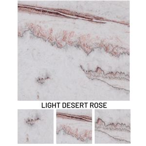 White Onyx - Light Desert Rose