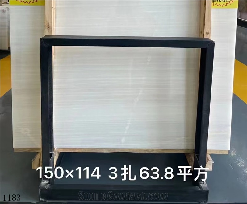 Akdag Onyx Pakistan Ice White Onix Akdag Agri Slab Tile