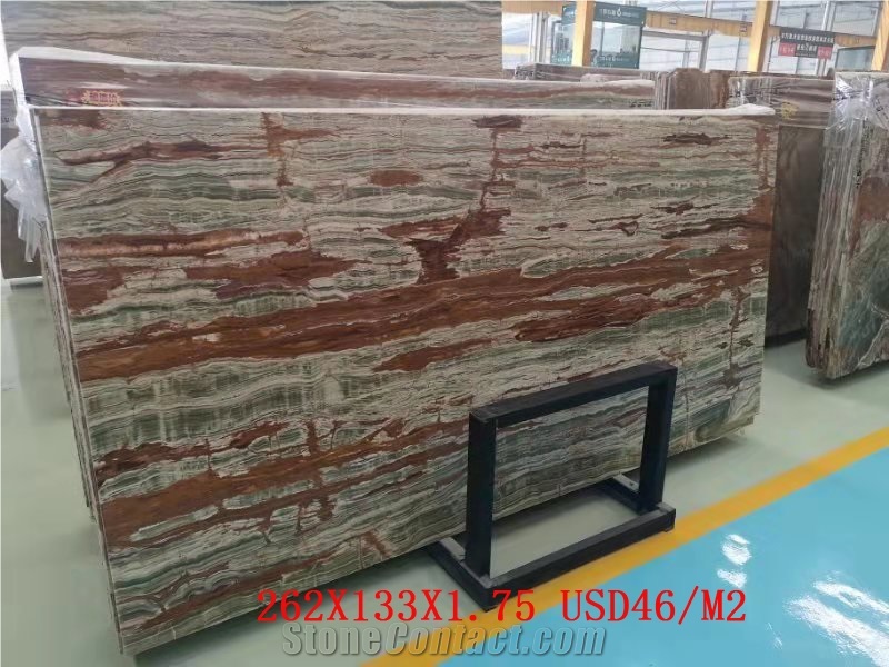 Ancient Green Wooden Onyx Baluchistan Onice Verde Pakistano