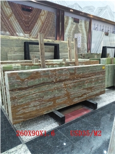 Ancient Green Wooden Onyx Baluchistan Onice Verde Pakistano