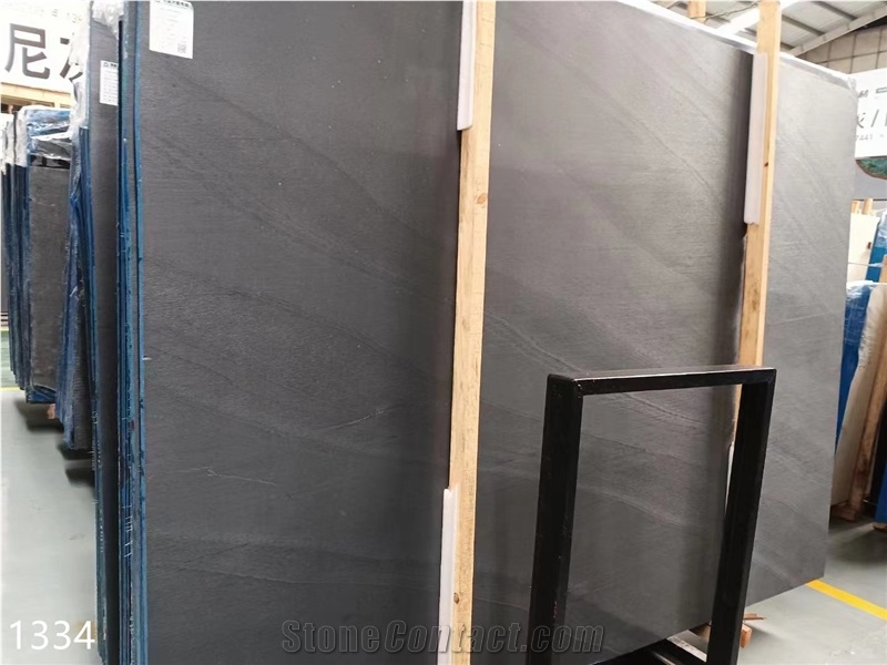 Magic Black Marble Slabs Floor Tiles