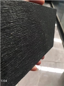 Magic Black Marble Slabs Floor Tiles