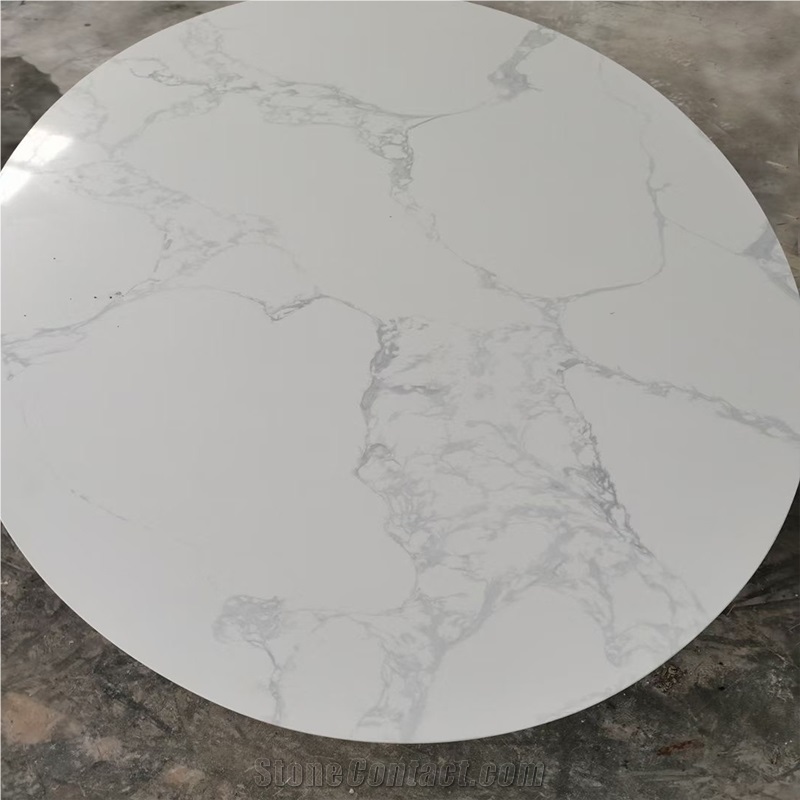 5047 River Thrill Quartz Stone Slab For Dining Table