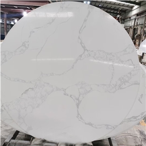 5047 River Thrill Quartz Stone Slab For Dining Table