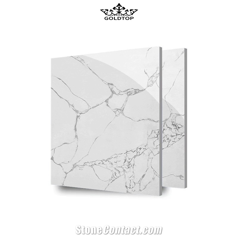 5047 River Thrill Quartz Stone Slab For Dining Table